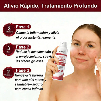 KUBOZN® 🎉SPRAY DE CADACOL REPARADOR  Para piel con psoriasis, con picazón y descamación🦊