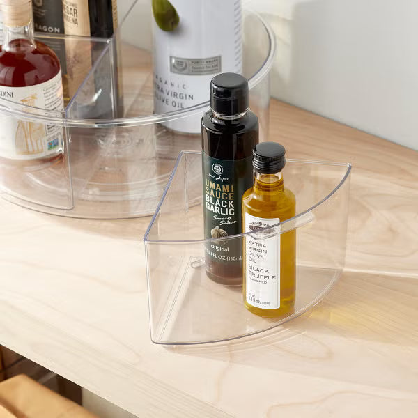 Everything Organizer Deep Turntable with Removable Bins
