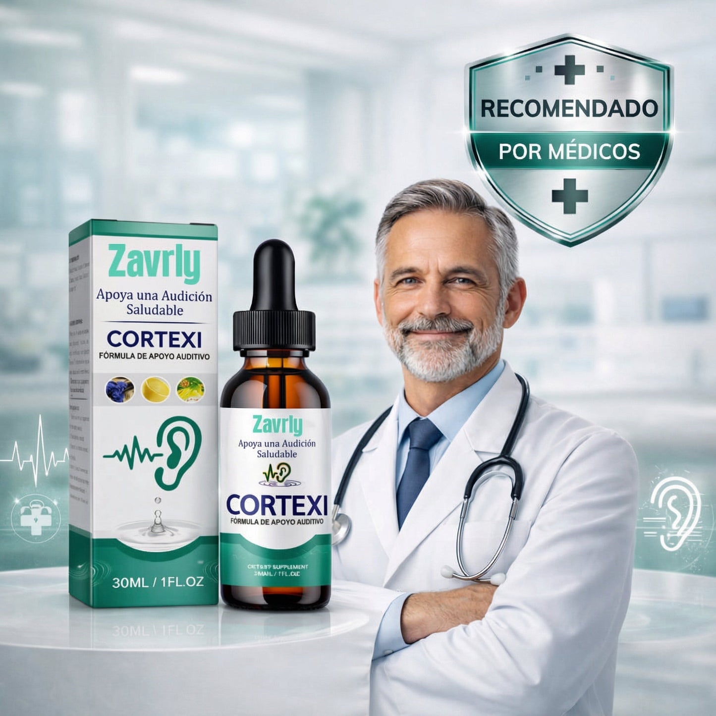 Zavrly Gotas para el tinnitus para unos oídos despejados y un confort absoluto – Obtenga un alivio instantáneo del tinnitus y las molestias auditivas✅