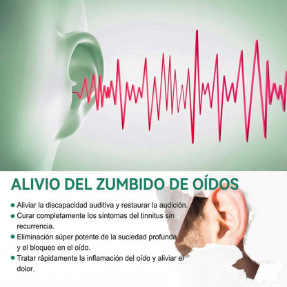 Zavrly Gotas para el tinnitus para unos oídos despejados y un confort absoluto – Obtenga un alivio instantáneo del tinnitus y las molestias auditivas👍